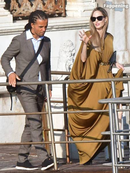 Angelina Jolie Looks Glamorous Rocking a Grecian Dress During the Venice Film Festival (117 Photos) - Usa on adultfans.net