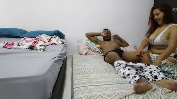 Voluptuous Venezuelan redhead takes charge when sharing a room with her stepbrother - Venezuela on adultfans.net