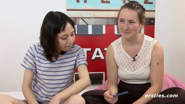 Yuli and Mira explore each other with fingers and toys - Germany on adultfans.net
