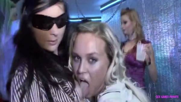 Blonde partygoers in lingerie and fishnets trade sex at a Czech summer holiday bash - Czech Republic on adultfans.net