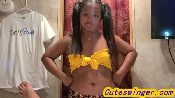 Asian woman deepthroats with gagging and swallows a messy load on adultfans.net