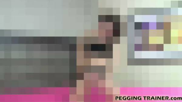 Confident dominatrix takes control with her strapon in a fetish session on adultfans.net