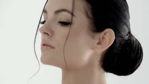 Brunette ballerina explores her pussy in a sleek white studio on adultfans.net