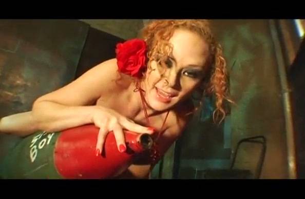 Red-haired woman pleasures multiple men in a passionate bareback group scene on adultfans.net