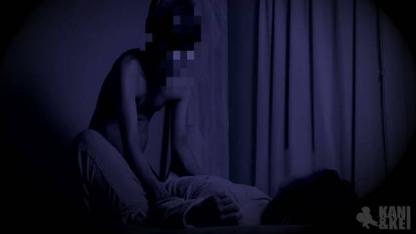 Japanese couple shares intimate road trip sex in dim purple-lit room - Britain - Japan on adultfans.net