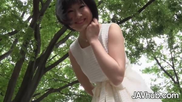Mari Koizumi in a Japanese casting scene with red rope bondage and ball gag - Japan on adultfans.net