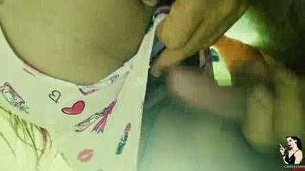 Blonde BBW and her friend welcome a visitor during a surreal sleepover with escalating tension on adultfans.net
