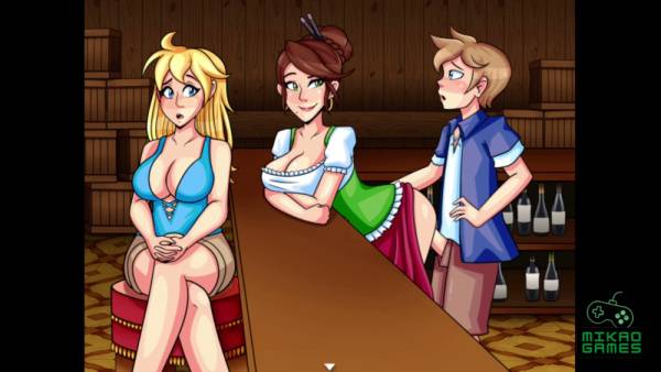 Animated passion in public bar and private bedroom with dominant cowgirl ride on adultfans.net