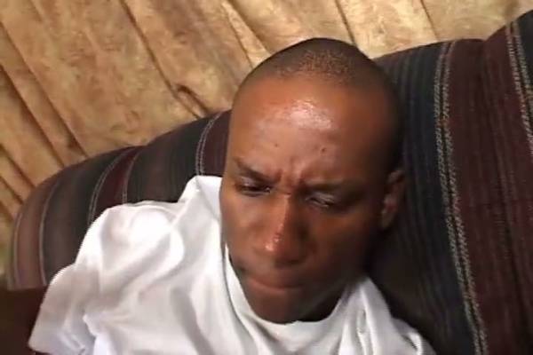 Mature ebony brunette takes every inch deep in the living room on adultfans.net