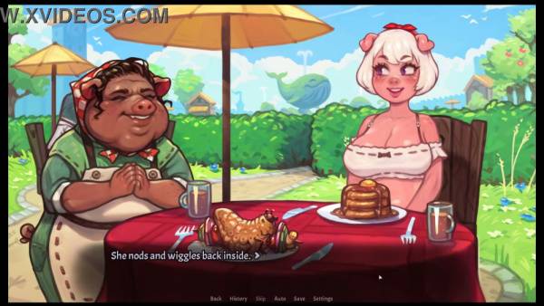 Voluptuous pig-eared princess entwined in fantasy forest intimacy on adultfans.net