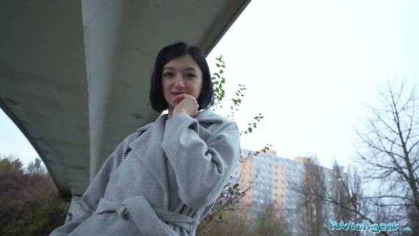 Petite Russian woman takes a fat cock in hidden spots from public agent - Russia on adultfans.net