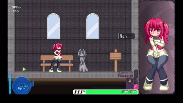 Pink-haired anime girl faces her corrupted self in erotic game fantasy on adultfans.net