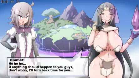 Futanari MILF anime characters in fantasy gameplay session on adultfans.net