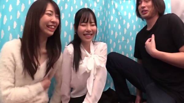 Japanese office worker Hiroko joins a passionate threesome with cunnilingus - Japan on adultfans.net