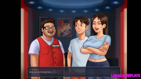 Animated couple navigates love and awkward moments in a digital parody saga - Usa on adultfans.net