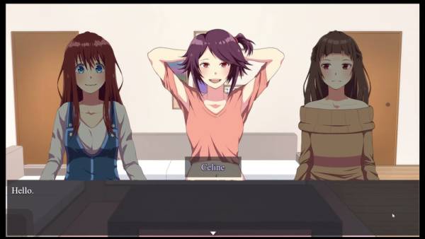 Two girls bind their classmate in a hentai game and take turns tickling her on adultfans.net