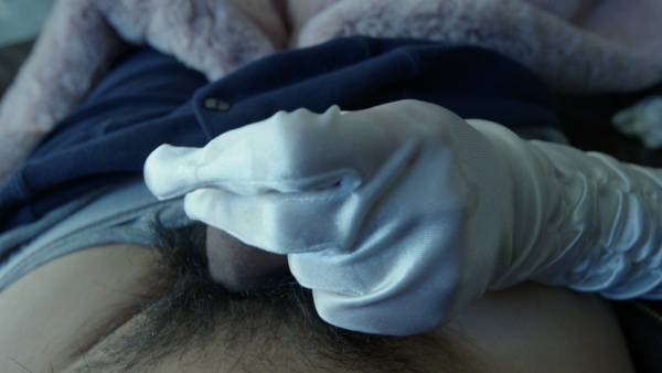 White-gloved handjob builds to a powerful cumshot - Canada on adultfans.net