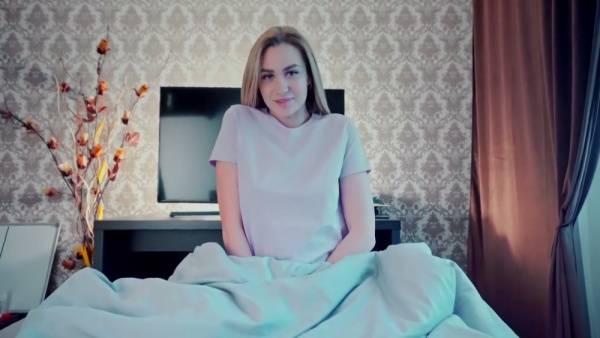 Blonde step sister takes every inch deep and earns a facial on adultfans.net