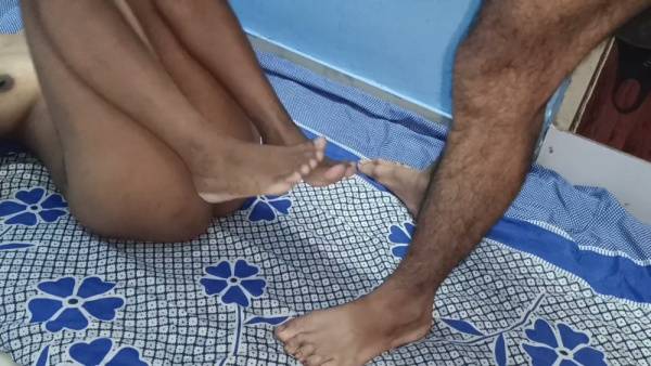 Indian wife surrenders to passion during an intense bedroom encounter - India on adultfans.net