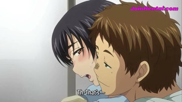 Anime couple caught in forbidden after-school tension at home on adultfans.net