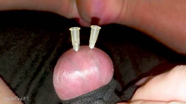 Man pushes limits with extreme solo CBT using needles and cock tubes - Germany on adultfans.net