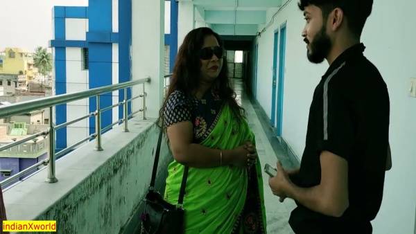 Curvy Indian brunettes and a bearded man ignite passion in a steamy urban threesome - India on adultfans.net