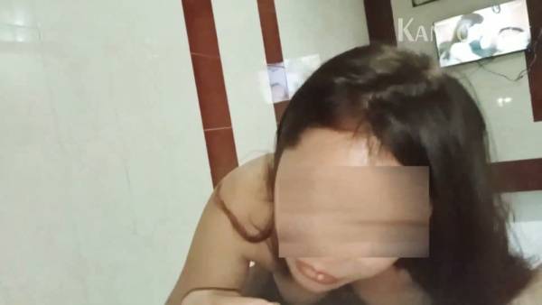 Filipina beauty deepthroats in a steamy Philippine bathroom and hotel series - Philippines on adultfans.net
