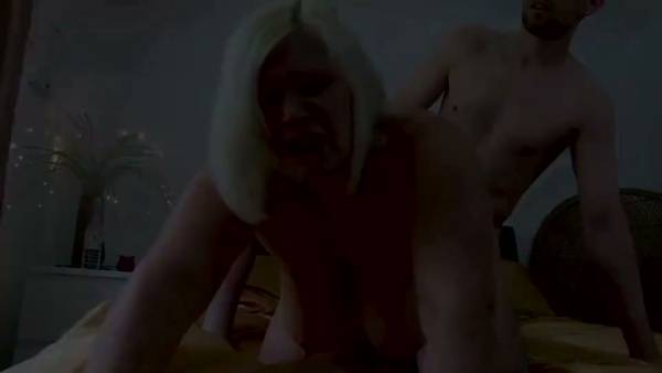 Mature hairy granny explores pleasure with a vibrator and a lover on adultfans.net