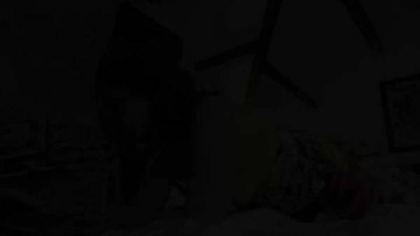 French brunette in red lace and stockings takes it deep then licks his ass clean - France on adultfans.net
