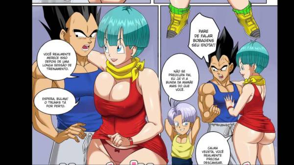 Vegeta dominates Bulma in a fierce Dragon Ball Z hentai parody creampie scene on adultfans.net