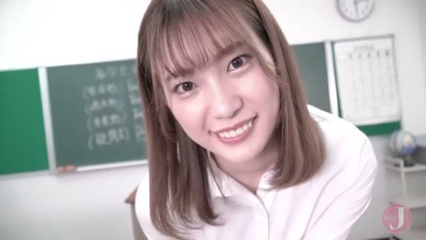 Young Asian teacher Akari showcases her charm in a private casting session on adultfans.net
