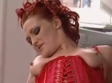 Vintage Dutch allure with a redheaded beauty in lace and stockings - Netherlands on adultfans.net