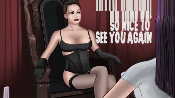 Vampire dominatrix commands submission with her heels and whip in a dark ritual of power on adultfans.net
