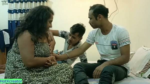 Indian girlfriend betrays her partner in steamy foursome with three eager men - North Korea - India - Japan on adultfans.net