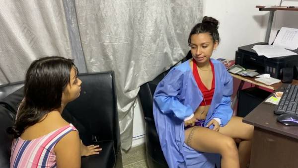 Doctor and nurse share a bisexual encounter during a private medical exam - Colombia on adultfans.net