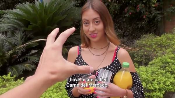 Curvy brunette MILF Melina Flor rides two big cocks in a steamy MMF threesome on adultfans.net