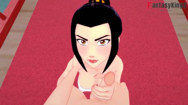Azula delivers a passionate POV blowjob in a fiery anime fantasy - Japan on adultfans.net
