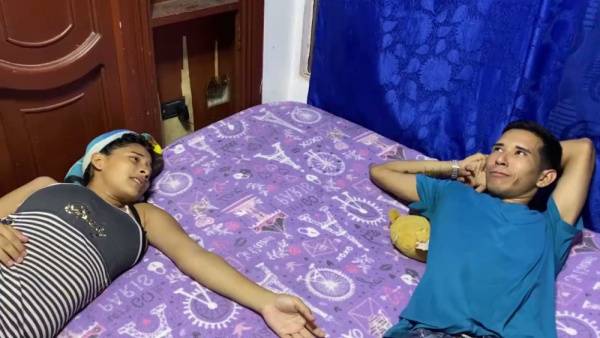 BBW brunette takes BBC lover deep in missionary position before creampie on adultfans.net