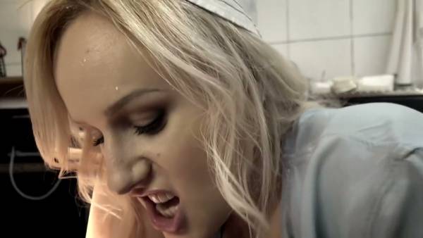 Blonde nurse and masked man subject dark-haired patient to clinical horror in dental dungeon on adultfans.net