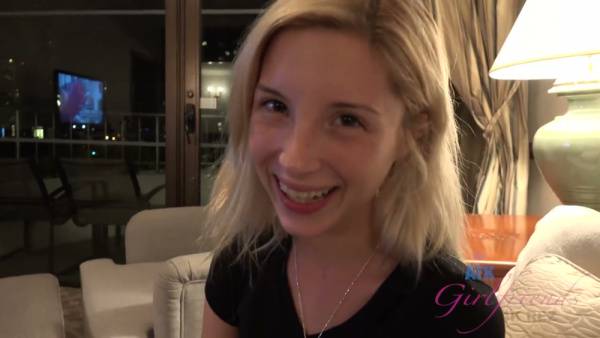 Blonde smokes while giving a humiliating footjob to his muscular cock on adultfans.net
