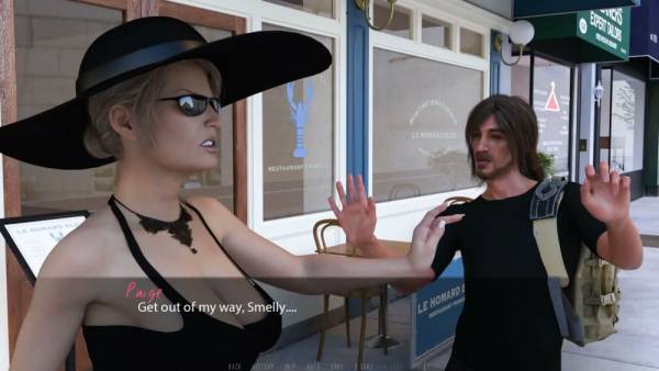 Mature animated figures in black explore a surreal world in this 3D cartoon episode on adultfans.net