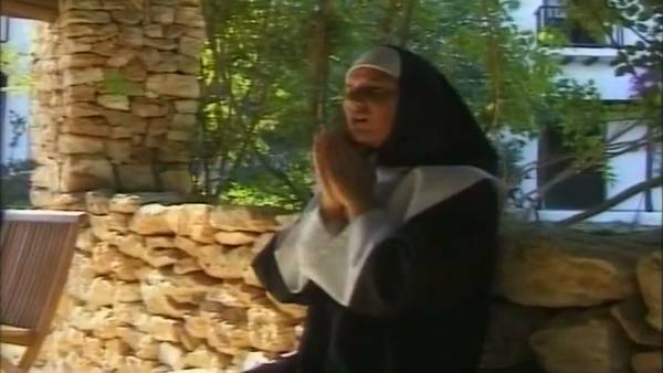 Mature German woman in nun attire joins two partners for outdoor threesome - Germany on adultfans.net