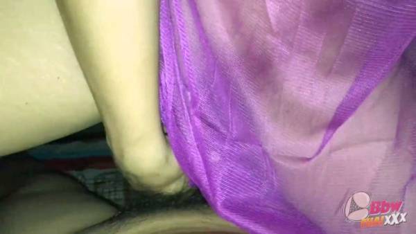 Mature wife cheats in sheer purple lingerie while riding her lover - Thailand on adultfans.net