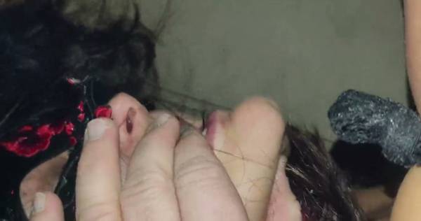 Bulgarian neighbor Petya cheats in red heels and lace lingerie - Bulgaria on adultfans.net