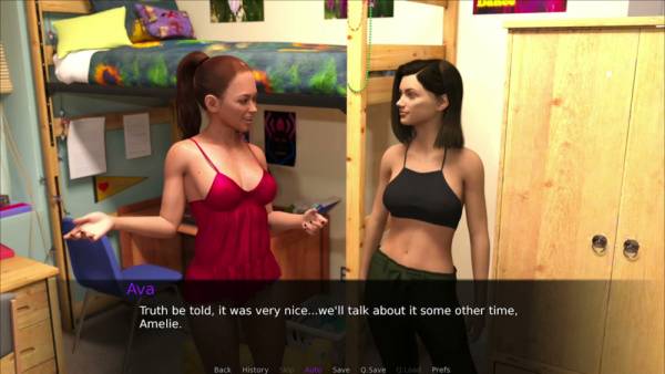 Brunette adventurers enter the eerie world of Porn Amazons Horror Edition on adultfans.net