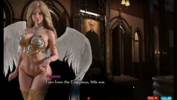 Blonde angel seduced in a heavenly hall as temptation unfolds in church on adultfans.net