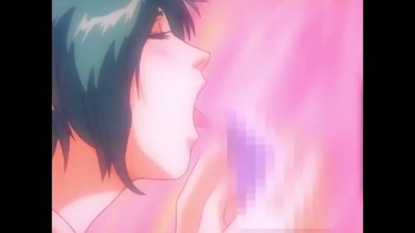 Anime-style gothic fantasy with surreal tentacle encounters and intimate moments under soft pink skies on adultfans.net