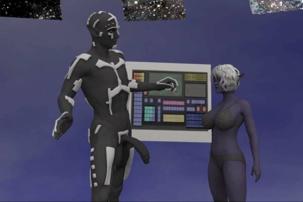 Digital fantasy erotica with alien figures in vivid 3D renderings on adultfans.net