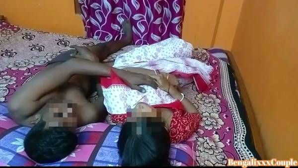 Indian sister-in-law taken hard by her brother-in-law in forbidden bedroom encounter - India on adultfans.net