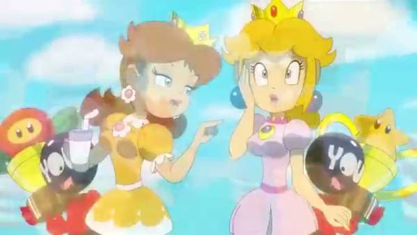 Magical animated girls share an intimate moment during a fantasy sleepover on adultfans.net